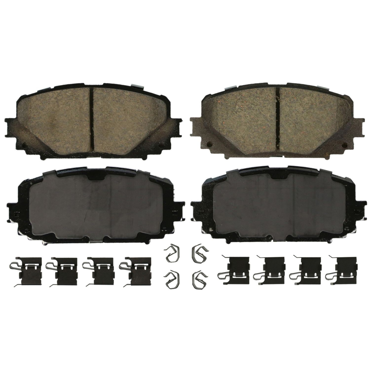 Wagner Brake ZD1628 QuickStop Disc Brake Pad Set Ceramic For 12-18 Toyota Yaris
