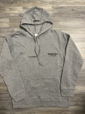 Essential Hoodie Grau M Neu