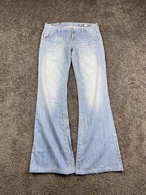 Miss Me Jeans Bootcut Damen Blau Größe 34