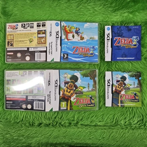 ds Legend Of ZELDA BOX / CASE With MANUAL ONLY *NO GAME* - Make Your Selection