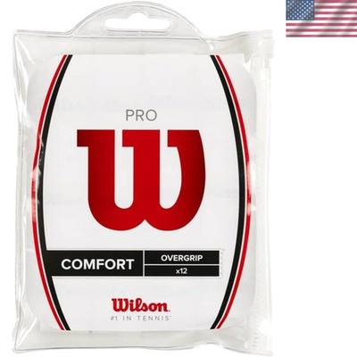 Standard Size Pro Overgrip: White, Lightweight & Sweat-Resistant for Athletes
