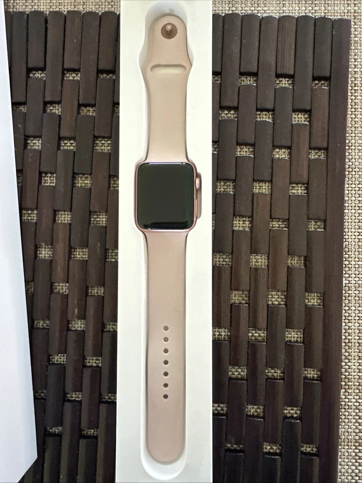 Apple MQ142LL/A Series 2 42mm Smartwatch with Rose Gold Aluminum Case - Image 3 of 4