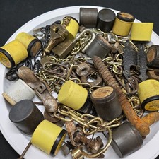Metal Steampunk Craft Rusty Nuts Bolts Washer...