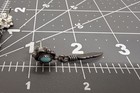 Vintage Old Pawn Navajo Native American Sterling Turquoise Dangle Earrings — photo 6