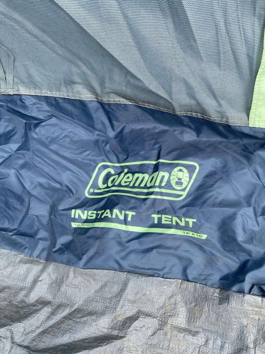 Coleman Instant Cabin Tent 10 Person with Instant Setup for