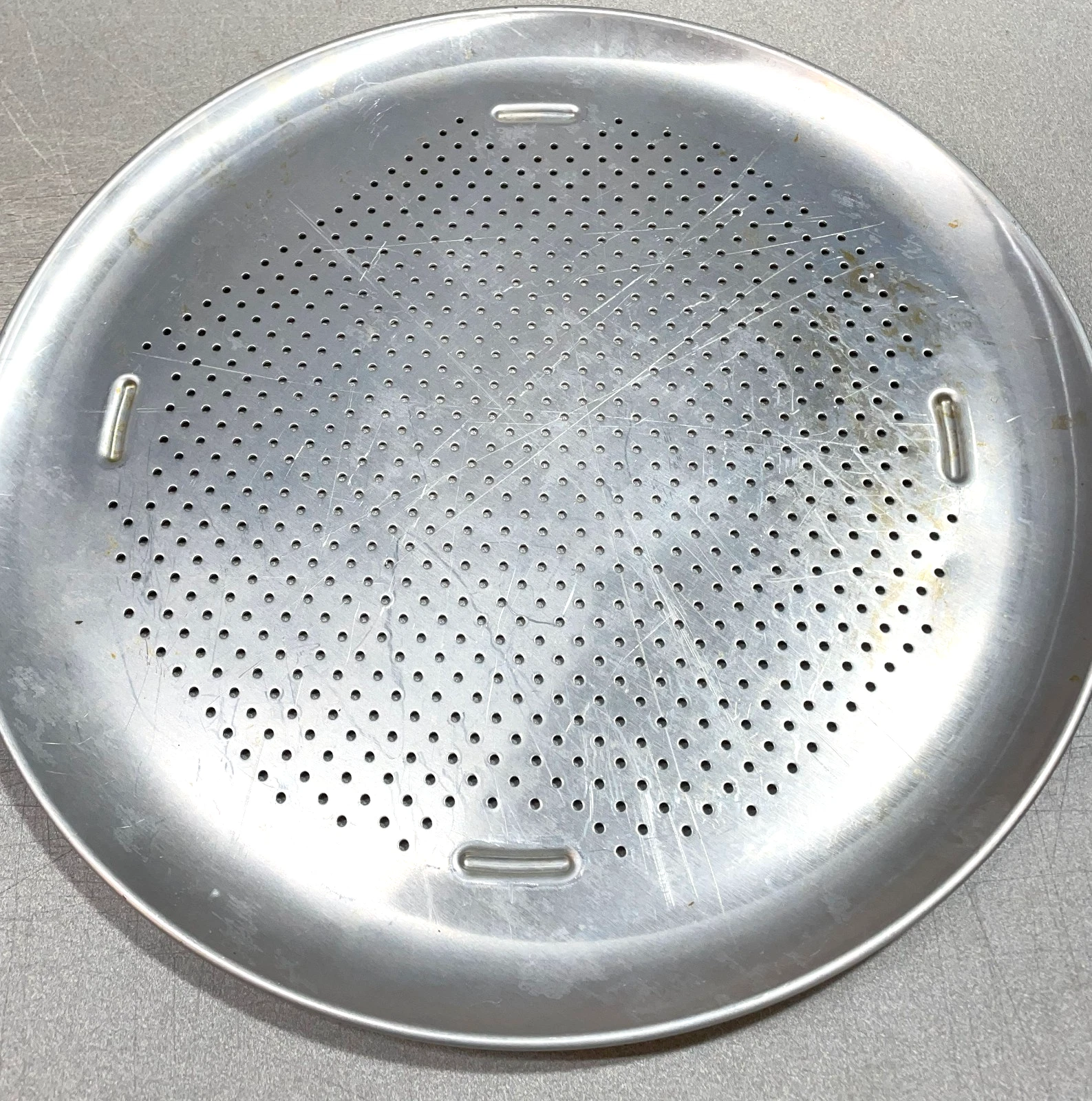 Vintage Airbake Large Perforated Pizza Pan Original 16"