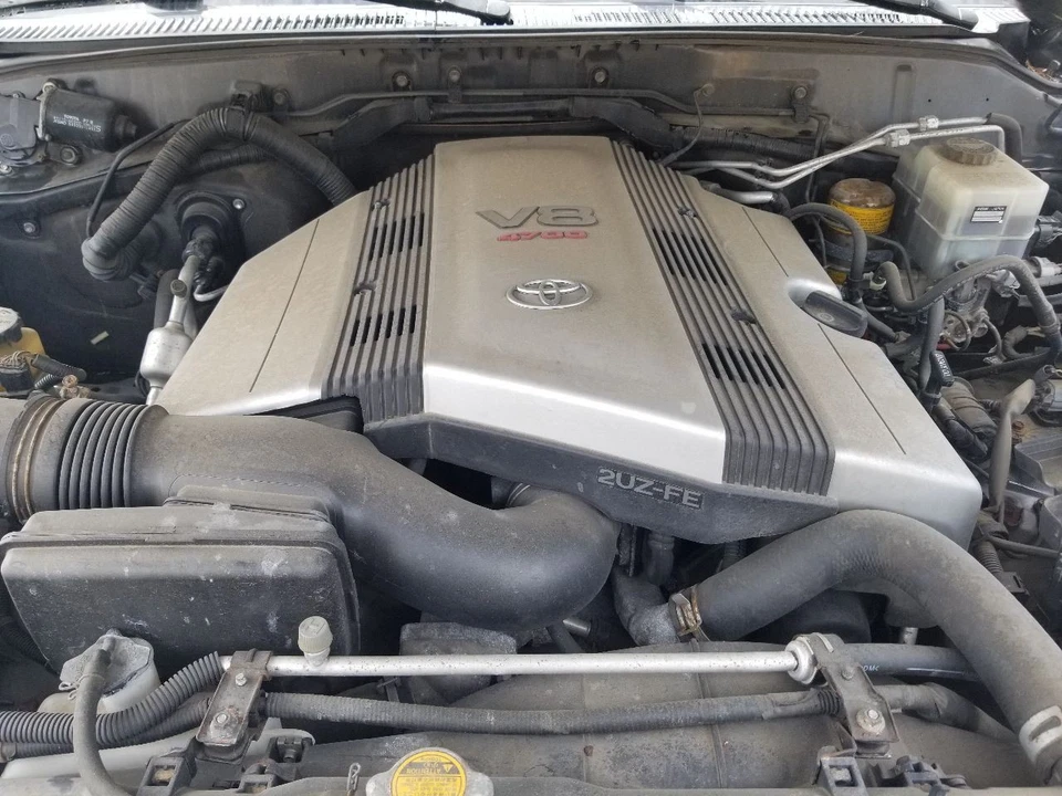 07 2007 TOYOTA LANDCRUISER 4X4 4.7L 2UZFE 8 CYLINDER ENGINE 136460 MILES Foto 3 de 4