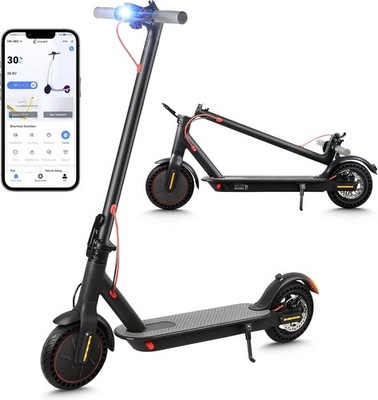Electric Scooter with 25km/h Max Speed and 40km in Black Color/E Scooter