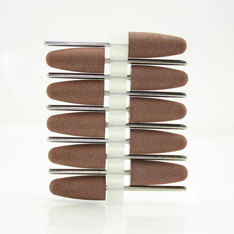 10 Pz Dentale Punta Di Diamante Lucidatore 2.35mm Gambo Rotary - Foto 3