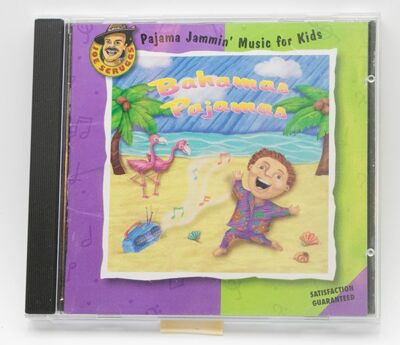 JOE SCRUGGS PAJAMA JAMMIN MUSIC FOR KIDS CD BAHAMAS PAJAMAS