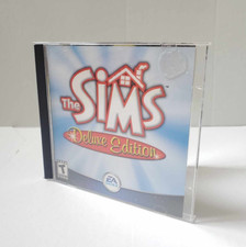 THE SIMS DELUXE EDITION VIDEO GAME EA GAMES RATED T 2002