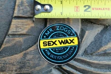 Sex Wax Mr Zog's Surf Board Surfboards Neon 80's V19a Vintage Surfing STICKER