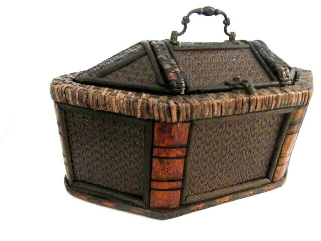 cane toy chest