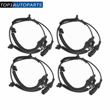 4pcs Front Rear Abs Wheel Speed Sensor For Ford Mustang 05-2010 4.0l 4.6l 5.4l