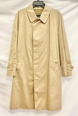 BURBERRYS Prorsum Harrod's England Gaberdine Long Trench Coat