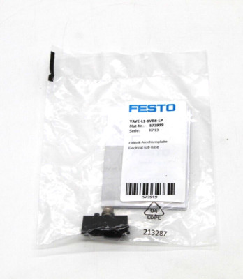 Festo VAVE-L1-1VR8-LP  Elektrik-Anschlussplatte