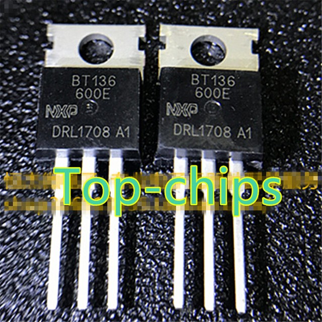 50 PCS BT136-600E TO-220 BT136-600 Triacs TRANSISTOR | eBay