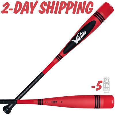 Victus VIBE RED CRAYON 30'' /25 oz USSSA Travel Ball Bat VSBVIB5C *2-DAY SHIP