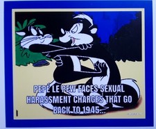 Pepe Le Pew Magnet Cartoon Warner Bros Looney Tunes And Merrie Melodies For Sale Online Ebay