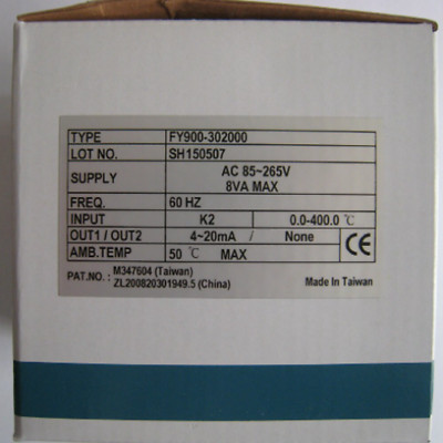 NEW TAIE FY900-302000 Temperature Controller