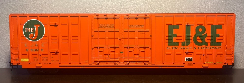 Atlas O #3001646 Elgin Joliet &Eastern Berwick 60' Hy-Cube Boxcar Custom Run NIB - Image 4 of 4