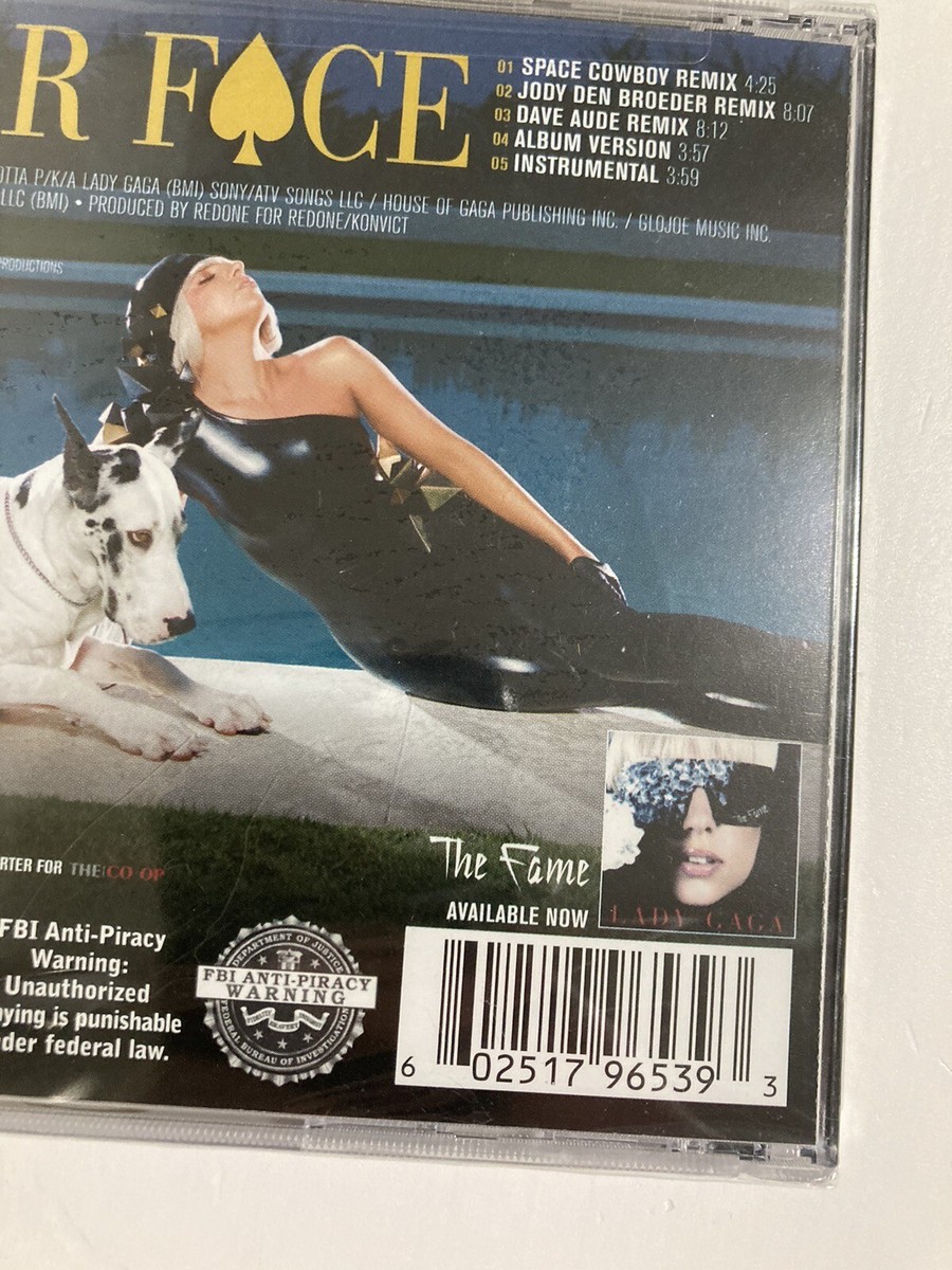 Lady Gaga - Poker Face Remixes - Lady Gaga CD new, sealed