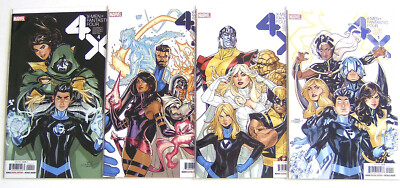 US - X-MEN / FANTASTIC FOUR - 1 2 3 4 complete mini-series - MARVEL 2020