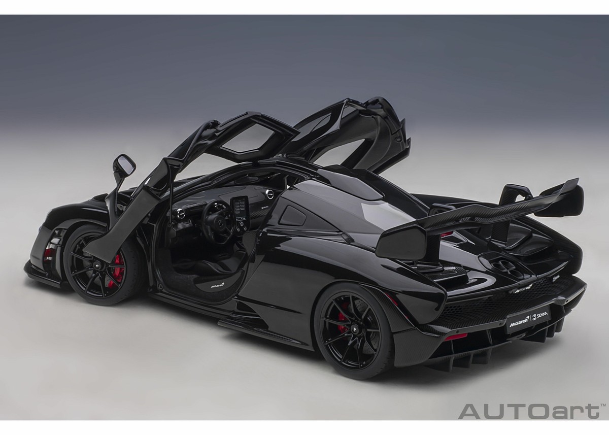 76076 AUTOart 1:18 McLaren Senna black model car