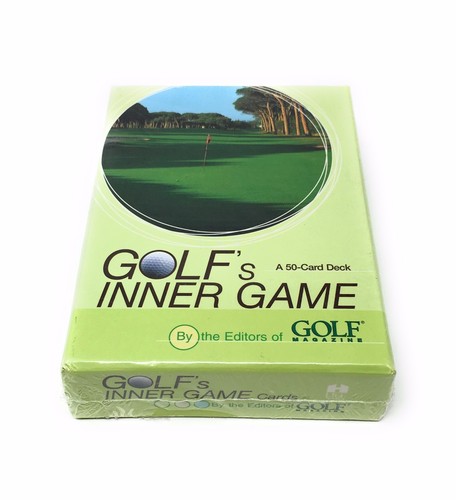Golf's Inner Game Cards Insight and Tip Set 50 Card Deck New In Box SEALED - Picture 4 of 5