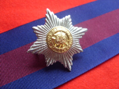 CAP BADGE IRISH GUARDS SNCO & BERET RIBBON IG BRITISH ARMY FOOT GUARDS ...