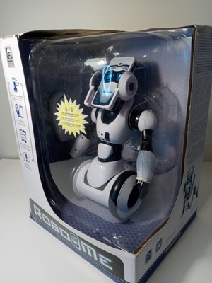NIB WowWee Robo-Me Customizable Robot Buddy - With Remote Robome Robotics Pet 