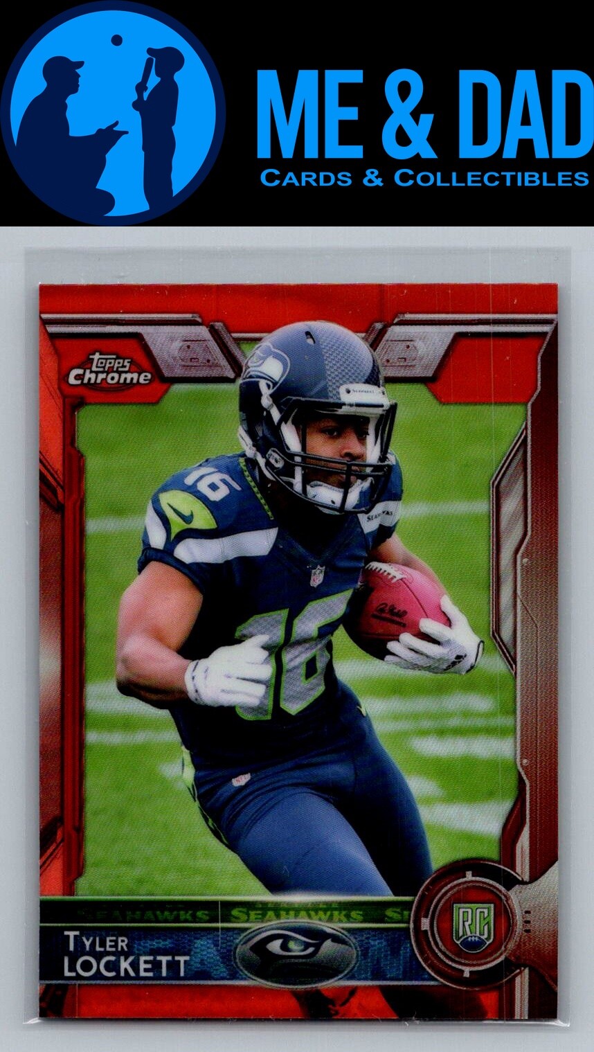 2015 Topps Chrome Orange #178 Tyler Lockett