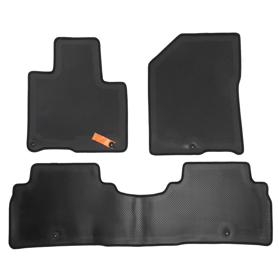 NEW OEM Kia 2016-2018 Sorento Carpet Floor Mats Set Black Genuine C6114-ADU00 - Imagem 2 de 4