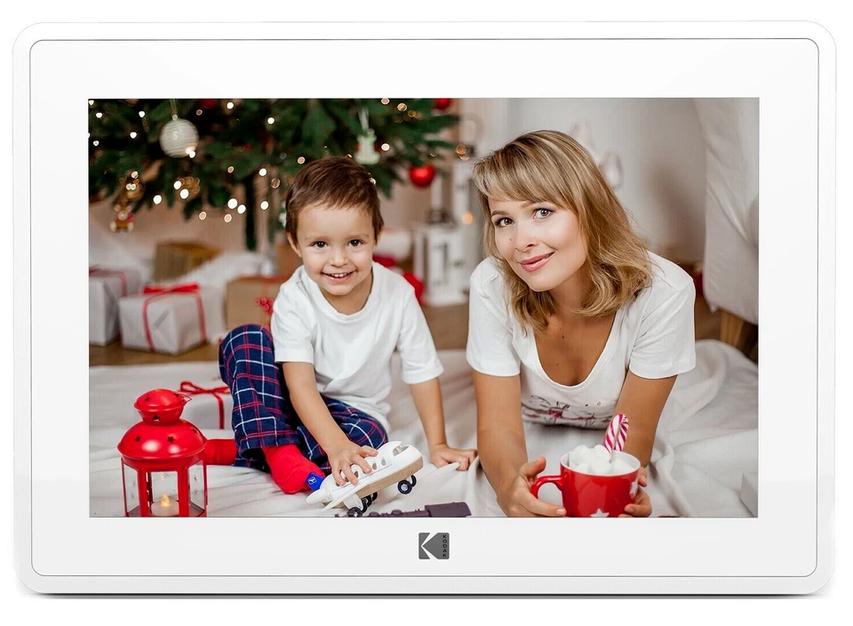 Kodak 10" Digital Picture Frame with WiFi and Multi-Touch Display Matte White - Image 2 of 4