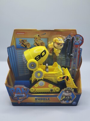 PAW Patrol: The Movie Rubble's Deluxe Transforming Vehicle (BRAND NEW SEALED)
