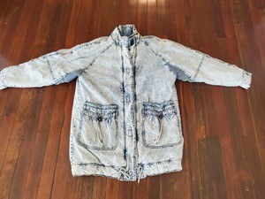 denim insulated jacket