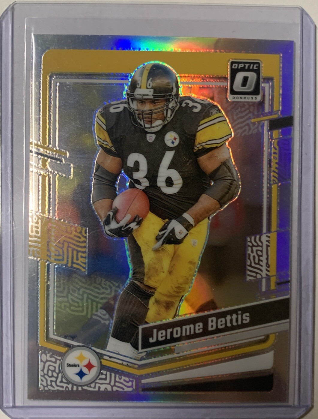 2023 Panini Donruss Optic Football - Holo Prizm #162 Jerome Bettis