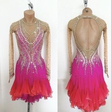 ice figure skating competition dress Gymnastics costume dance Dress dyeing