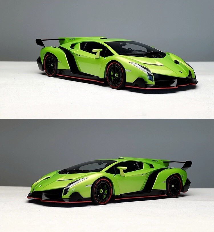 AUTOART 1/18 FOR Lamborghini Veneno Sports car model metal | eBay