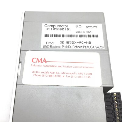 1PC NEW Parker OEM650X-RC-M2 OEM Compumotor Indexer Drive