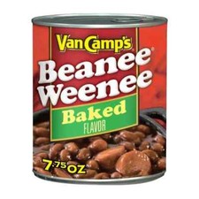 VAN CAMPS BAKED BEANS SMOKY FLAVOR BEANEE WEENEE 7.75 OZ EACH (1)
