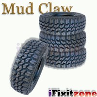4 Mud Claw Extreme Mt 35x12.50r18lt 123q E All Terrain Performance Mud Tires on sale 4 Mud Claw Extreme Mt 35x12.50r18lt 123q E All Terrain Performance Mud Tires on sale