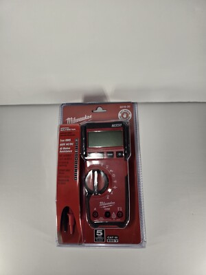 Milwaukee 2216-20 Digital Multimeter - Red