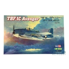 1/48 Hobbyboss US TBF-1C Avenger Torpedo Bomber Attack 80314 Plane Static Model