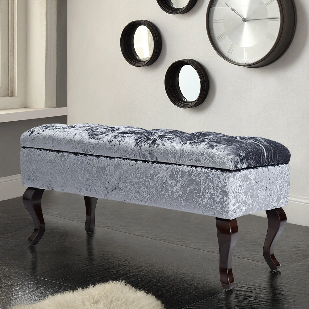 Entryway ottoman sale with storage
