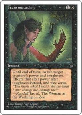 Transmutation x4 Chronicles MtG NM 