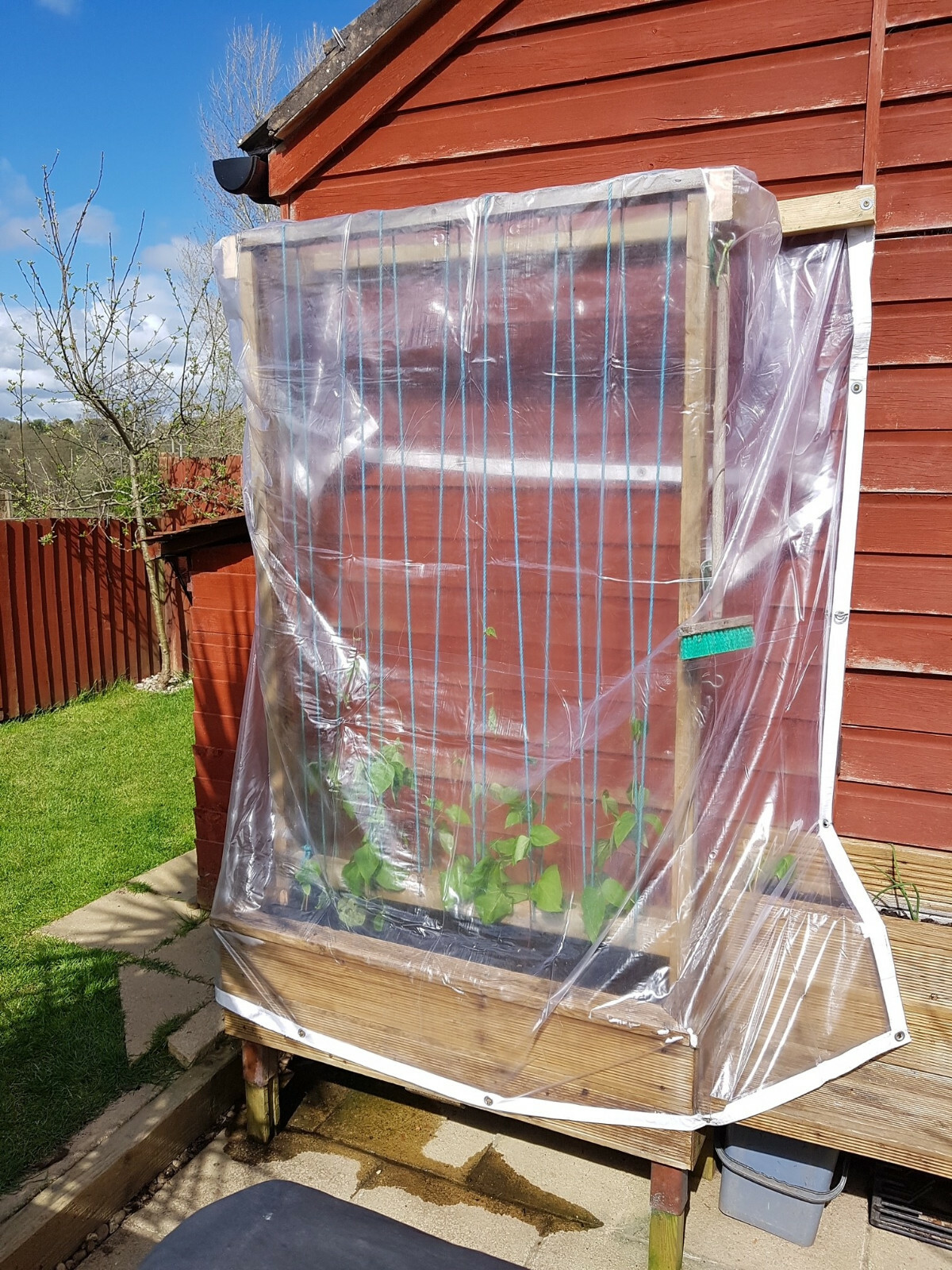 Glass Clear PVC Waterproof Tarpaulin Sheet Heavy Duty Chicken Rabbit