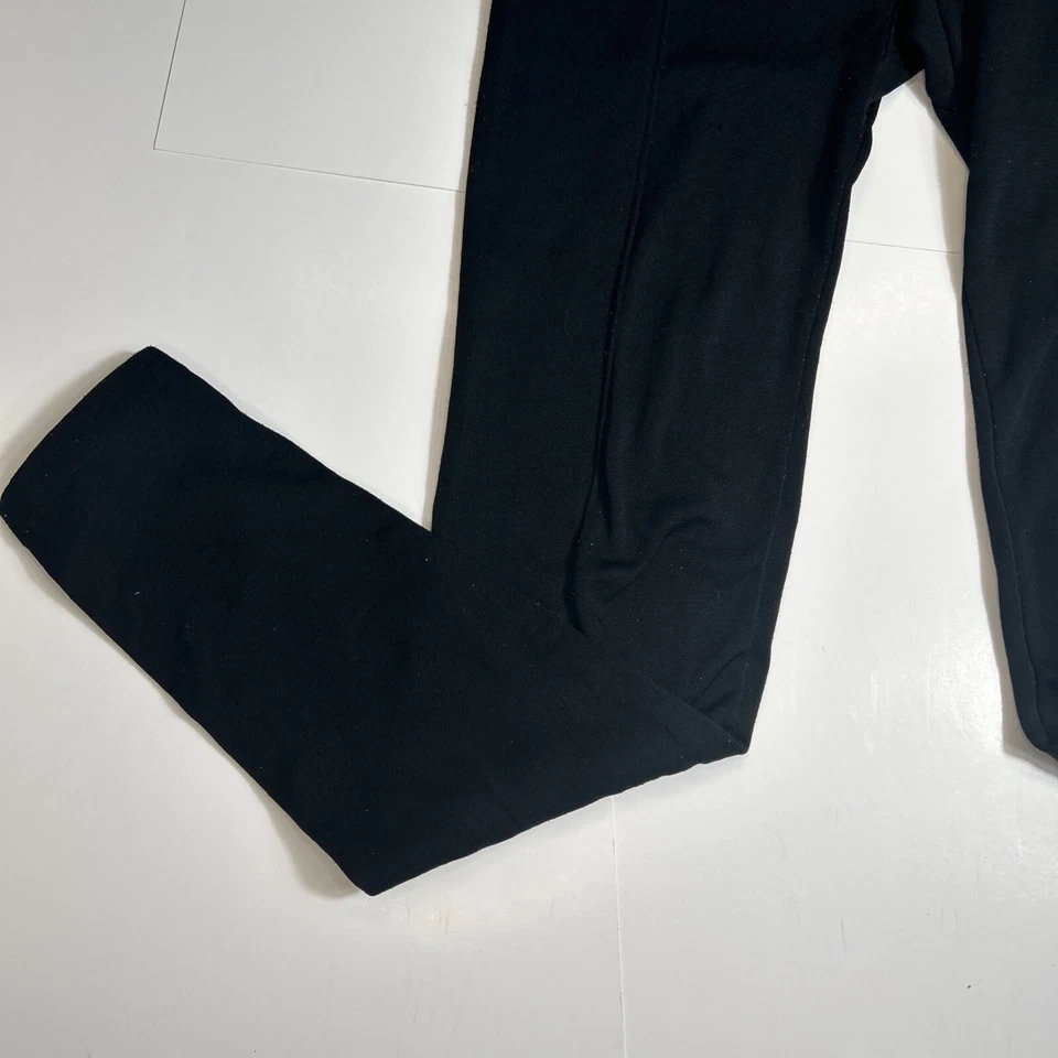 Leggings Derek Heart suaves negros aislantes para mujer talla pequeña/mediana 26w X 27 IS Foto 3 de 4