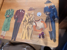 LARGE  VINTAGE LOT of ASSORTED 20+  PAPER DOLLS AND CLOTHES ACCESSORIES