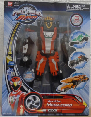 Power Rangers RPM Valvemax Megazord Mint In Sealed Box Bandai Combines With Mach